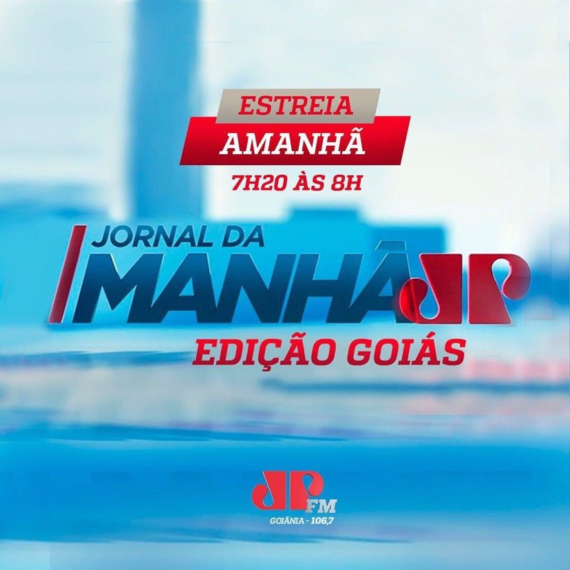 Jovem Pan Goiânia Estreia Jornal Da Manhã Edição Goiás Auvaro Maia Bastidores Do Rádio E Tv 0756