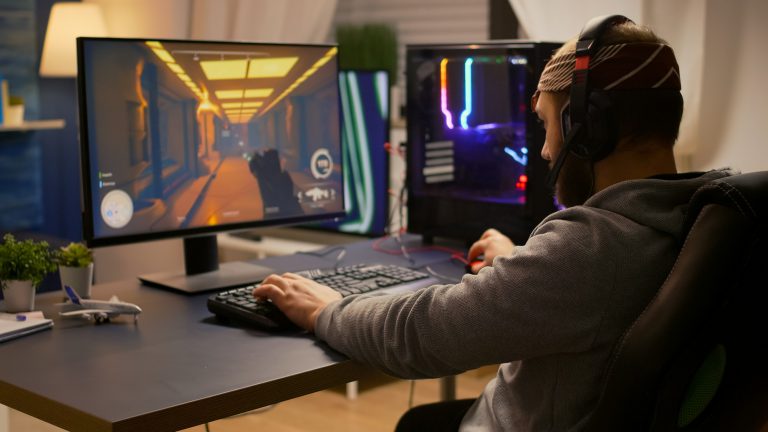 Videogamer winning first person