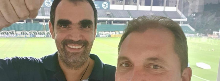 Vinicius com Paulinho Goiano