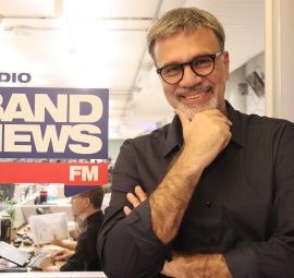 Mauro Beting é o novo comentarista da BandNews FM. Crédito: Tatiane Moreno/Band